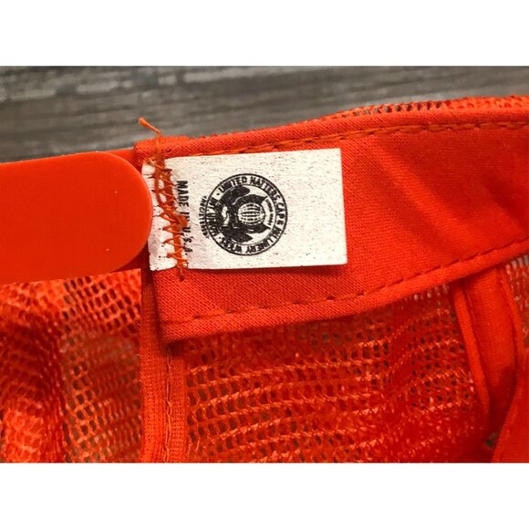 Vtg Case Team Quality Mens Snapback Adjustable Tractor Hat Cap  Orange - Picture 5 of 5